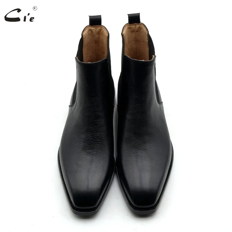 Cie A207 Customized Goodyear Welt Handmade Boots Pebble Grain Leather Boot for Men