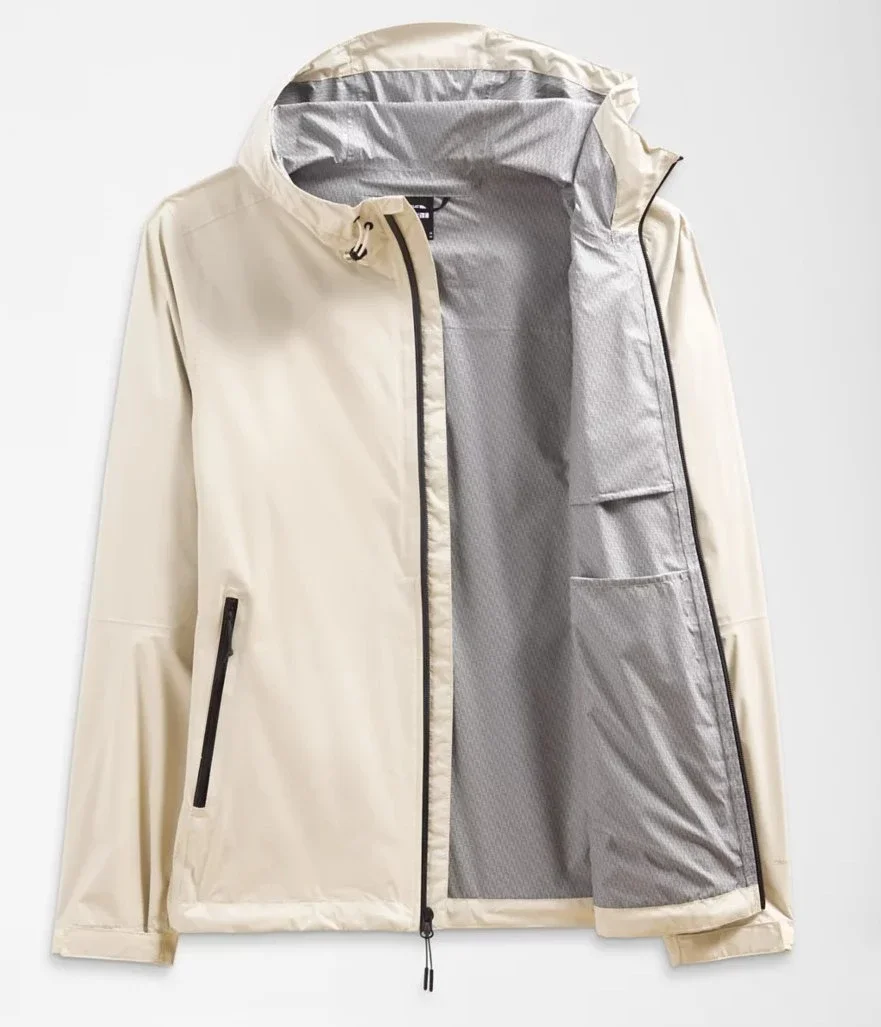 Outdoor Colourful Durable Water Repellent Men Jacket with Adjustable Cap