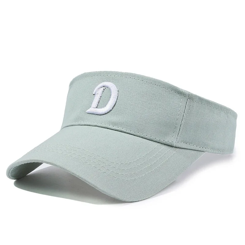 New spring and summer new fashion design outdoor sports visor, visor, embroidered cotton visor