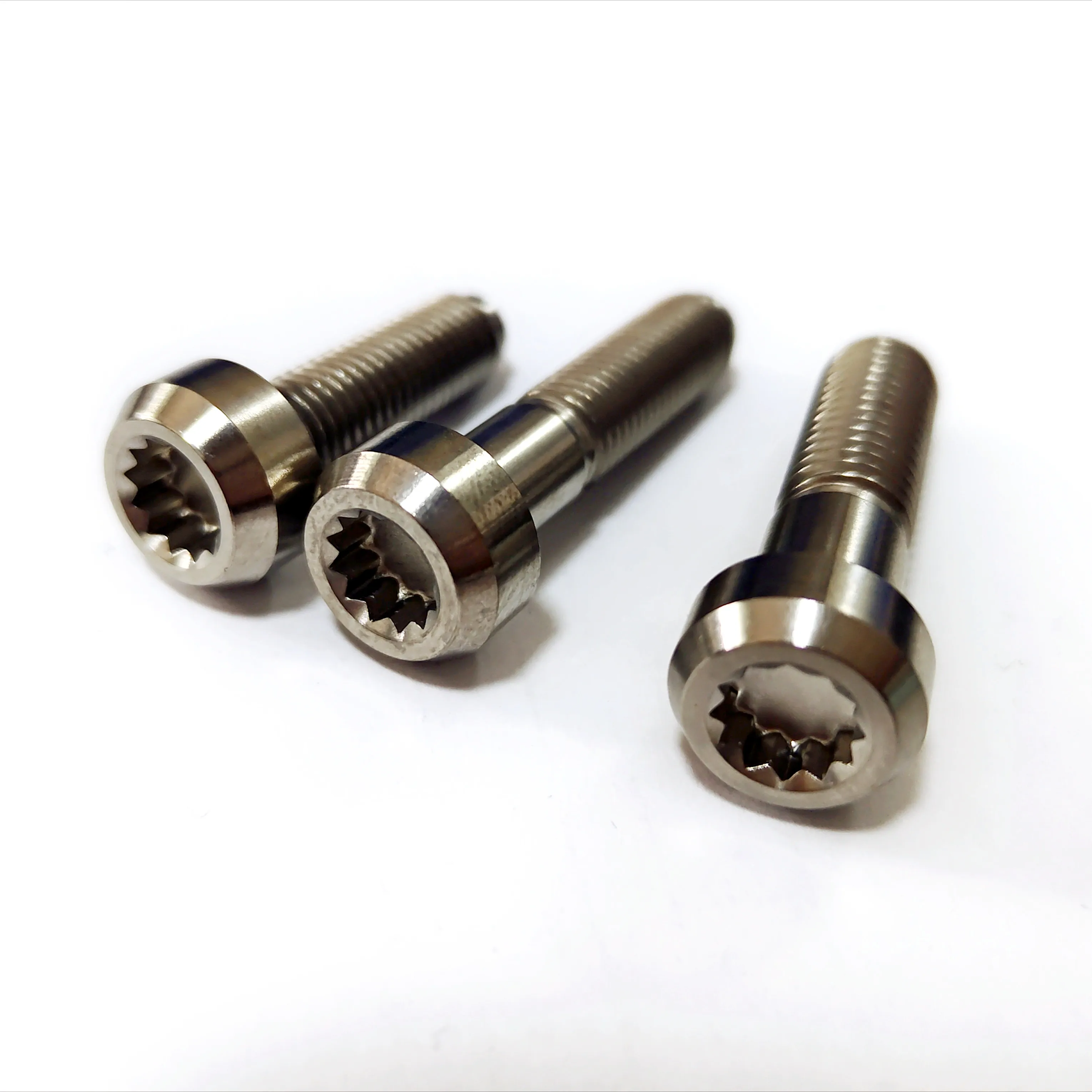 Titanium 5/16-24 flanged bolts