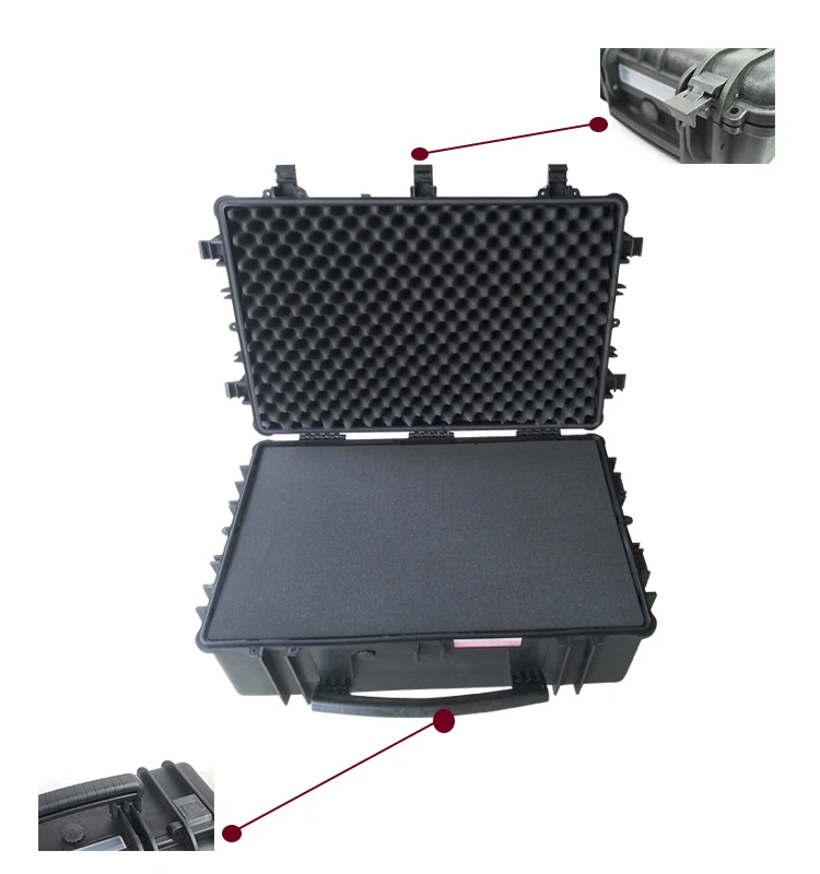 China Wholesale Customized Plastic Hard Case with Customized EVA