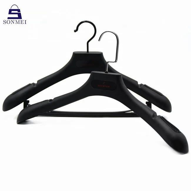PP plastic thick hanger custom suit pant clothes hangers