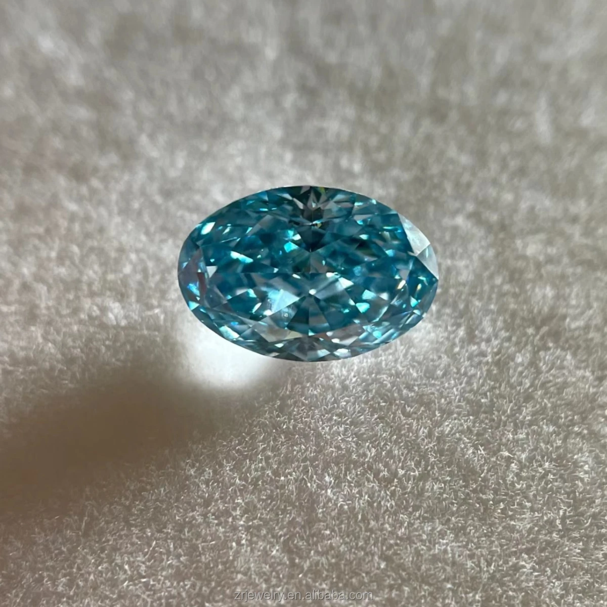 DEF VS Bule Round Brilliant Lab Grown Diamond IGI GIA Certified Hpht Synthetic  Lab Grown Diamond
