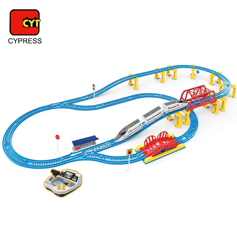 R/C Train Toy Educational Play Train Railway Track Toy For Kids