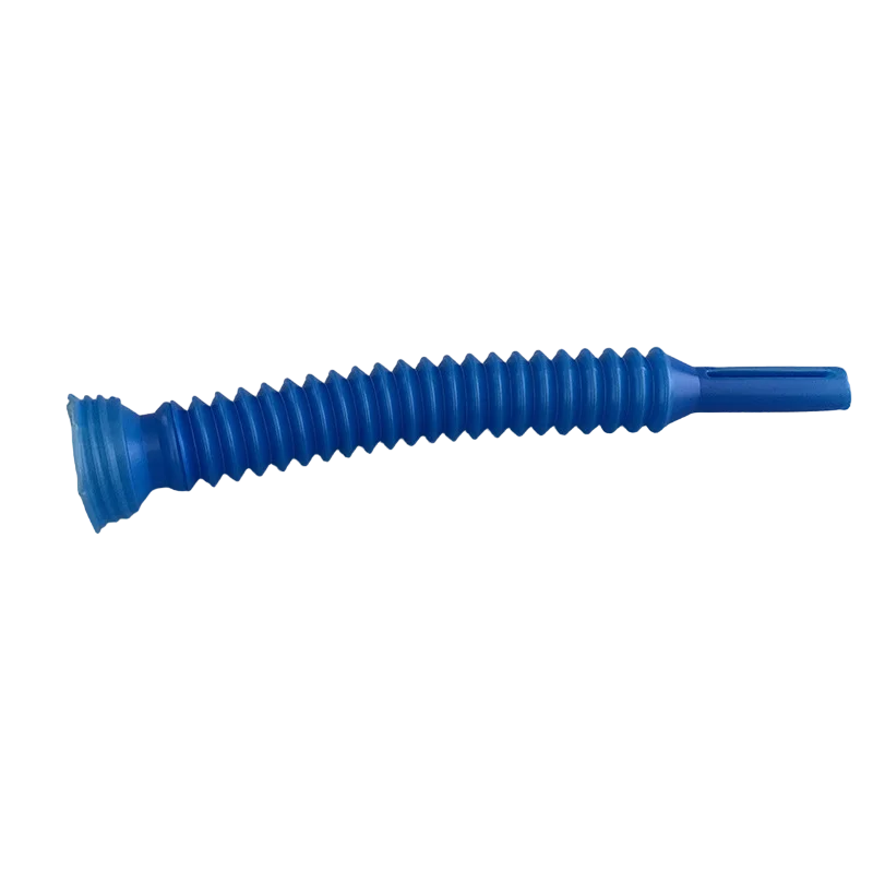 No-Spill Flexible Tube PP Fluid Pour Spout for 38mm/28mm Quart/Gallon Bottles Containers