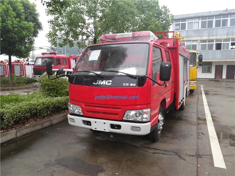 JMC двойной Экипаж кабины пожаротушения грузовик 5000L