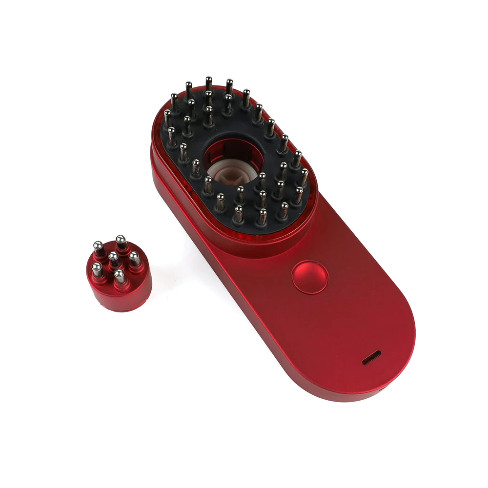 Hair Growth Phototherapy Laser Comb Scalp Care Electric Massage Comb with USB Rechargeable