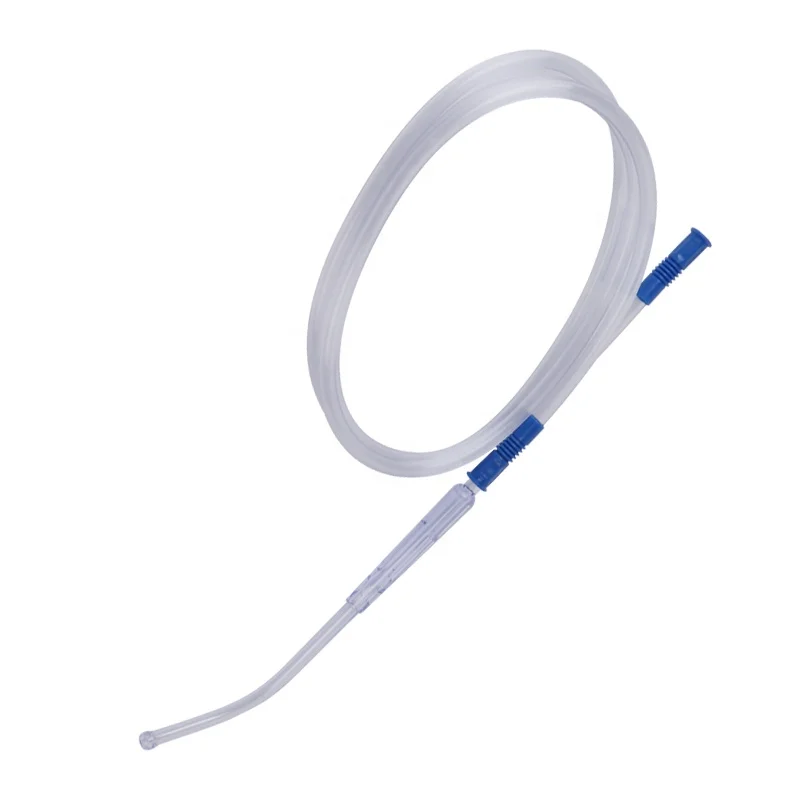 Custom Medical Suction Connecting Tubing Yankauer Suction Tube