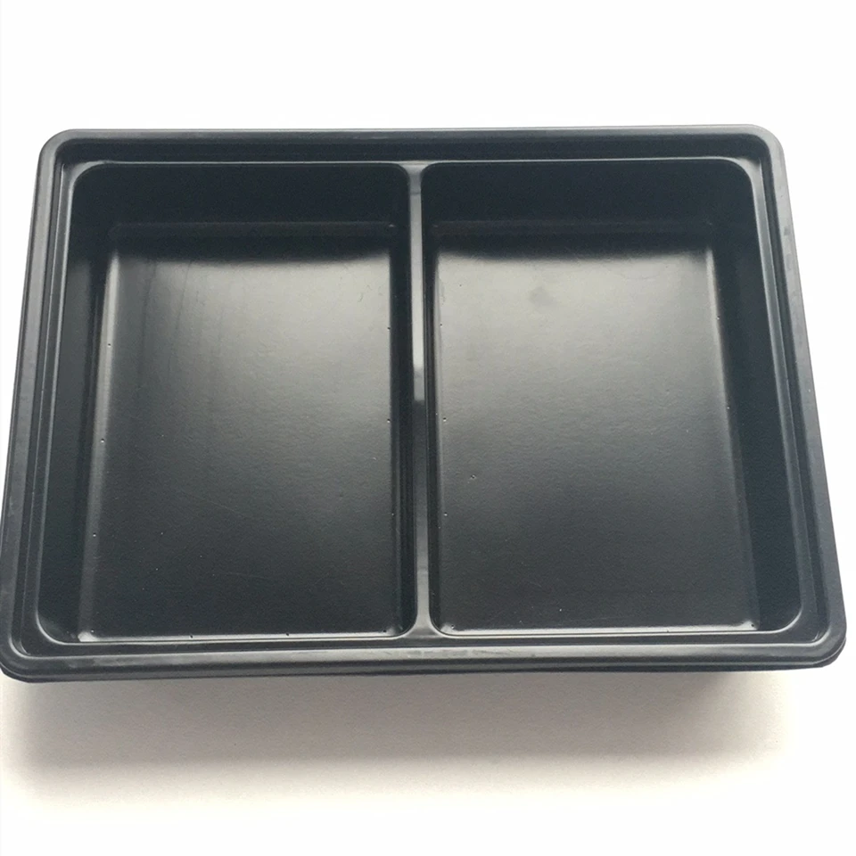 Blister Disposable Single Compartment Meal prep containers Microwave Safe BPA Free Plastic Food containers
