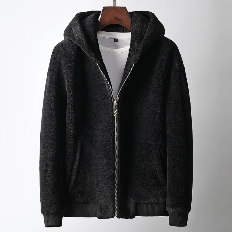 High Quality Warm Breathable Hooded Zipper Winter Clothes Coat Outdoor Windproof Fleece Jacket