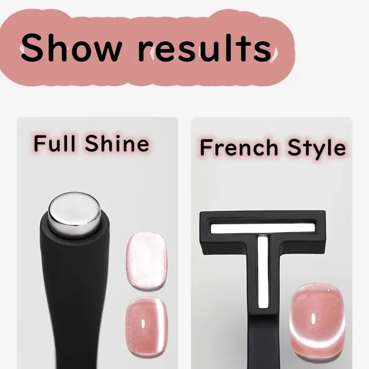 5 in 1  Magnetic Stick Magnet  For  Cat Eye Magnetic Gel Nail Polish Art Tool For Salon Home DIY