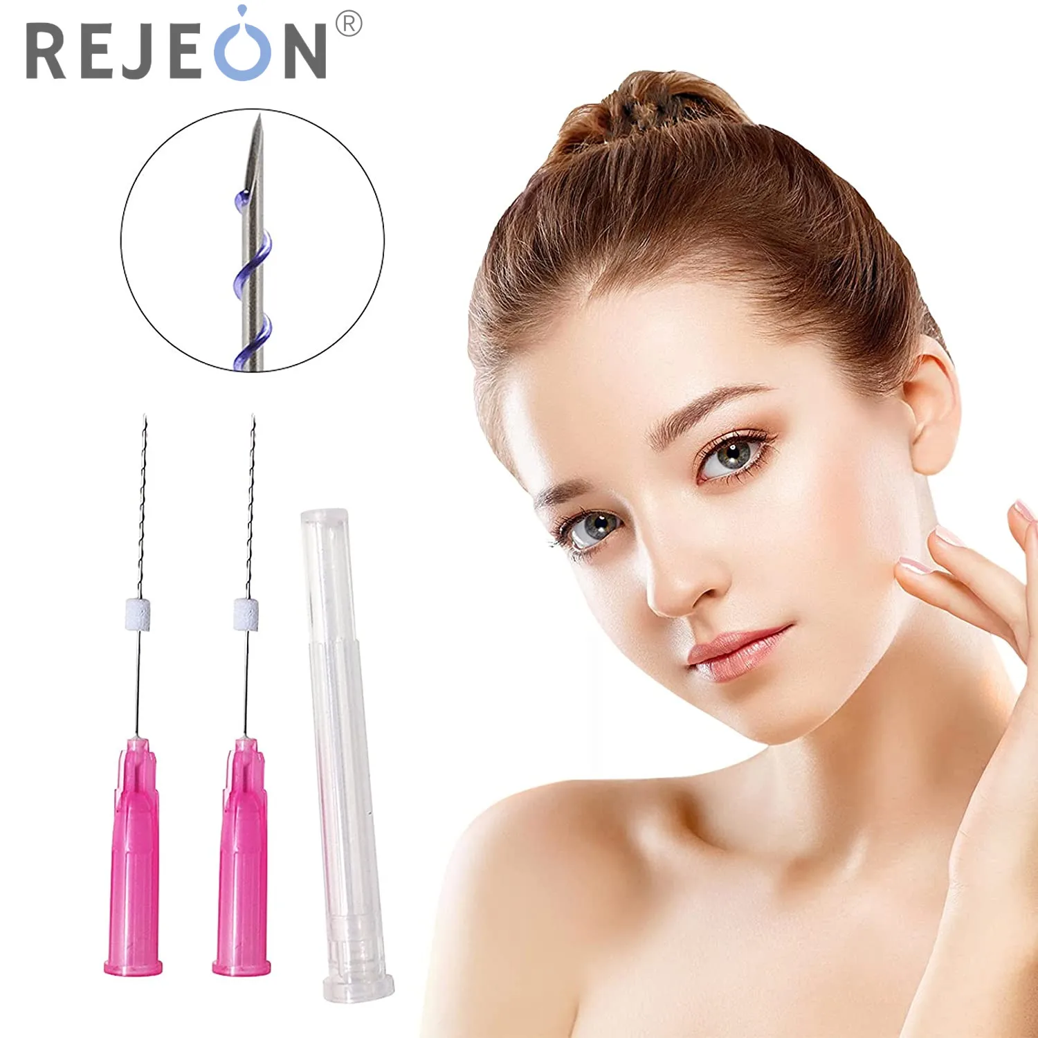 Korea Thread Pcl Pdo Plla 29g Mono Sharp Needle Cannula 30g 25mm 38mm Mono Screw