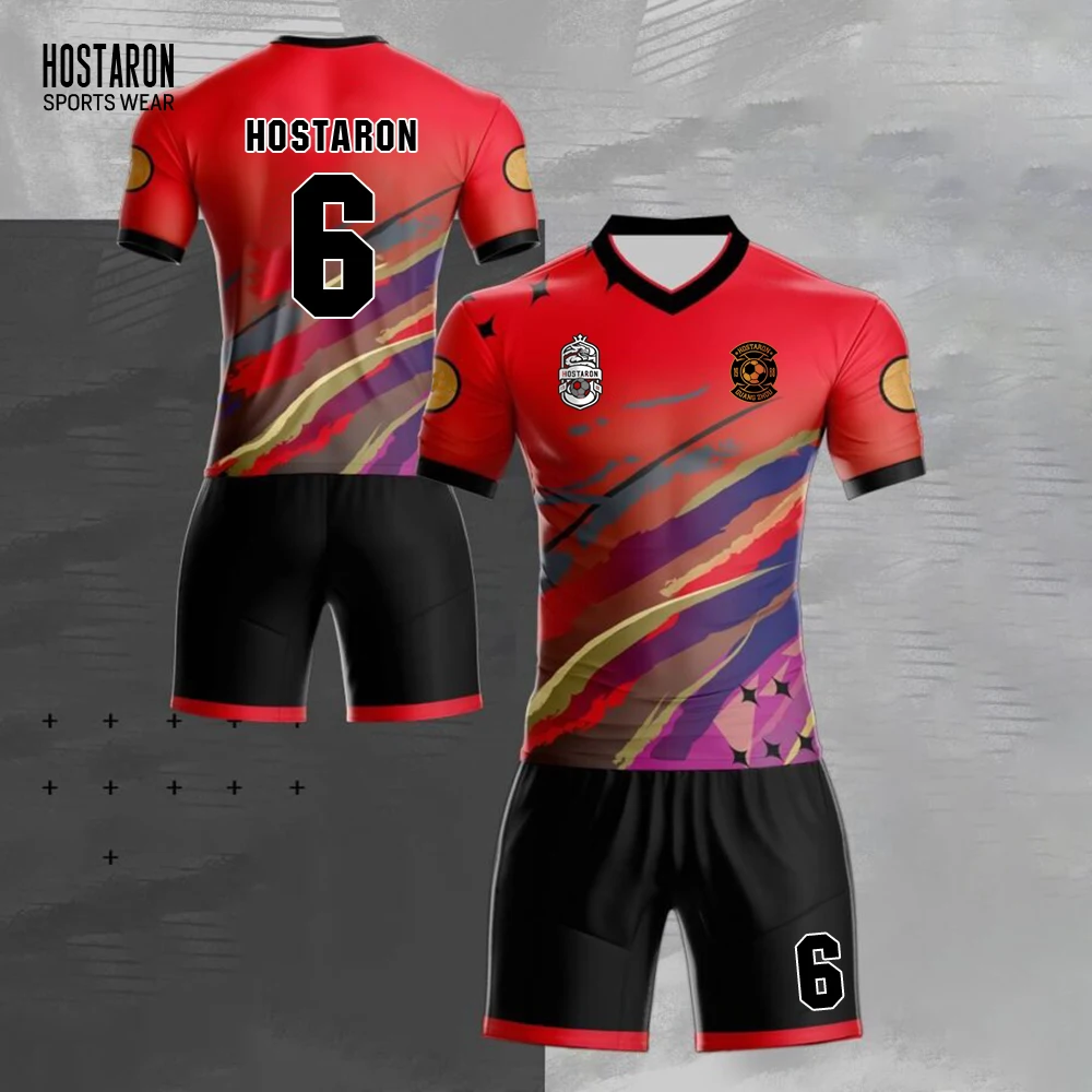 High quality best custom soccer jersey wholesale black football jersey wholesale blank football jerseys