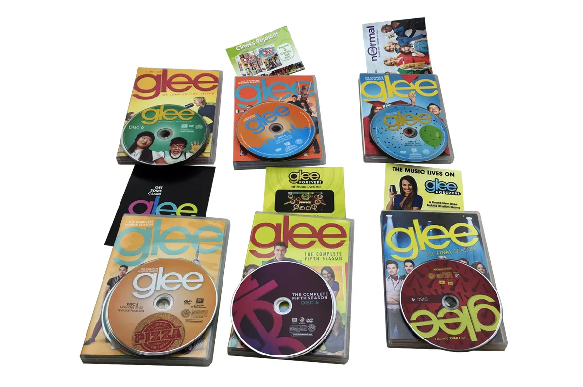Glee The complete series 34DVD eBay Лидер продаж dvd фильмы Сериалы наборы коробки Бесплатная доставка в США/ЕС/CA Заводская поставка