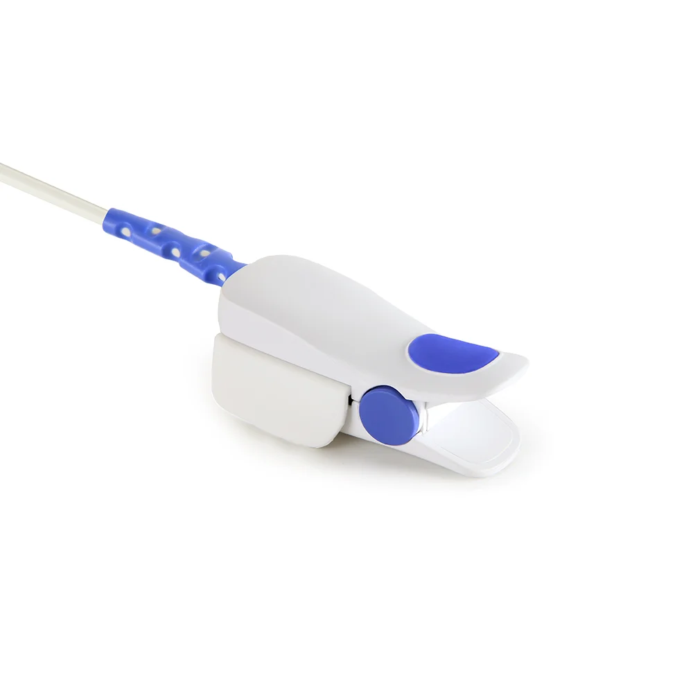 GE Marquette Spo2 Sensor Adult Finger Clip 11Pin  ISO Quality Certification TPU Dash 2500 Dash 3000 Dash 400