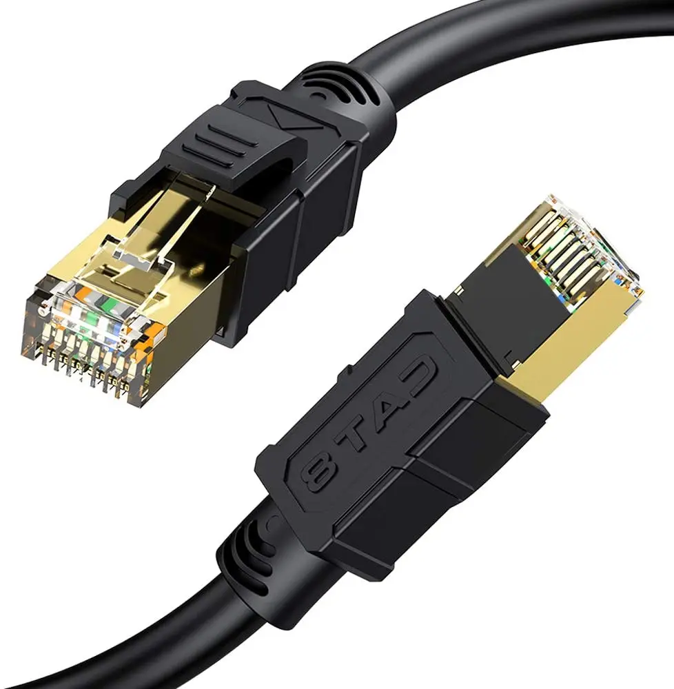  Бесплатный образец сетевого кабеля OEM Cat 8 Ethernet