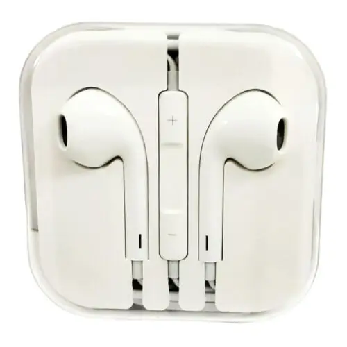 Проводные наушники Apple Earbuds/наушники с 3,5 мм проводные наушники с микрофоном, регулятор громкости совместимы с witi