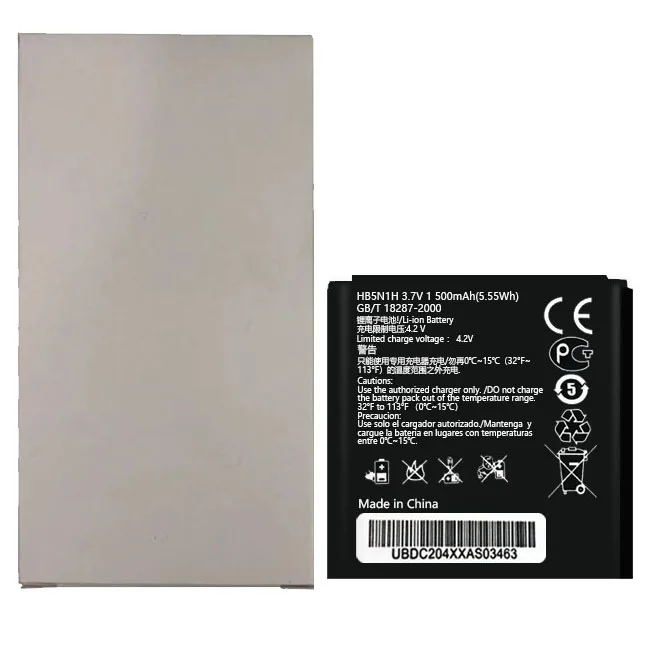 1500mAh msds li ion mobile battery for huawei HB5N1H Y310 Y220S U8815 Y320