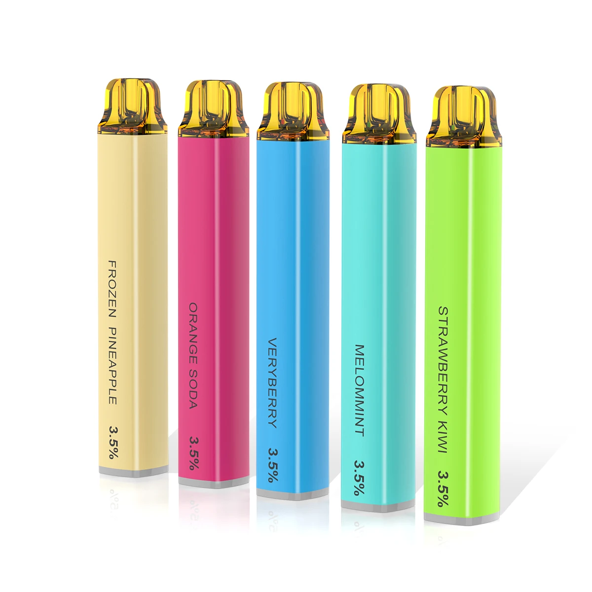 New disposable pod bar with square 500mah battery 800 puffs
