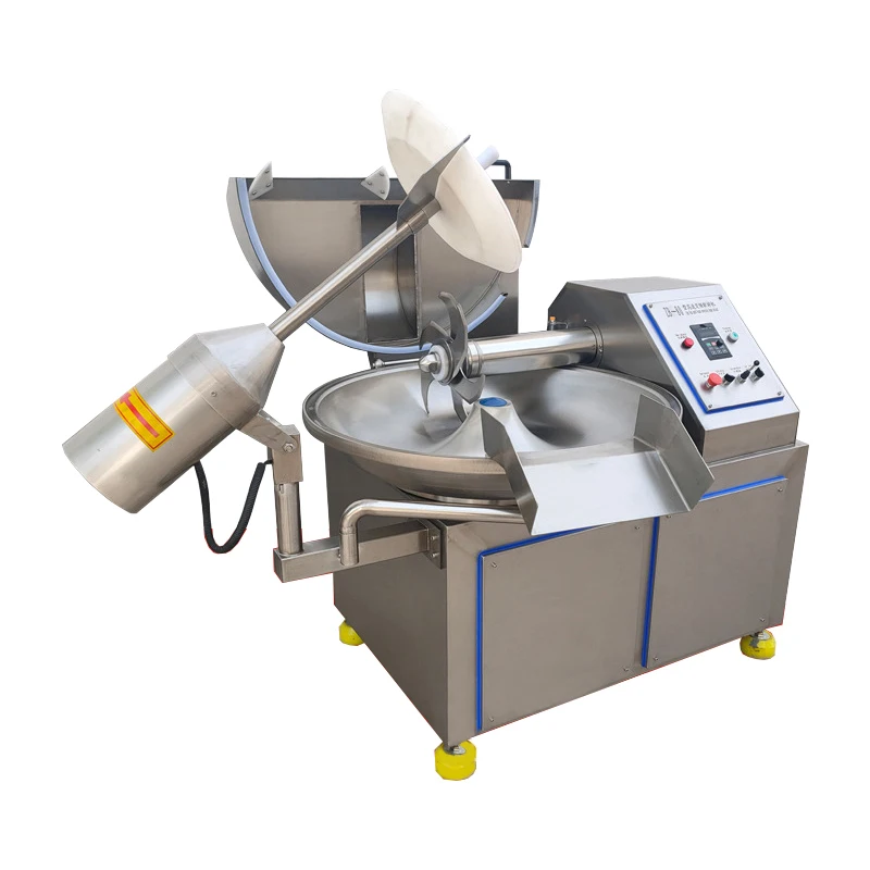 Automatic best price salad cutter bowl meat mincer for sausage making machine line