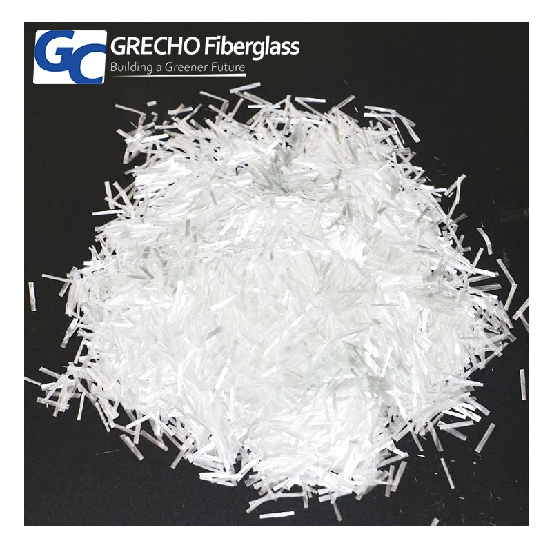 GRECHO Fiberglass Chopped Strands Glass Fiber Chopped For PA PP Renforcement