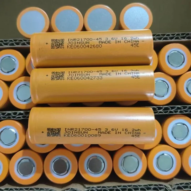 Top Quality Grade A 21700 Battery 3.7V Solar Light Batteries 45E Flashlight Cells