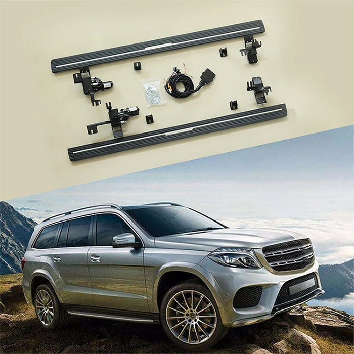 Foot step stool pool ladder step pedal electric car for Mercedes Benz GLS