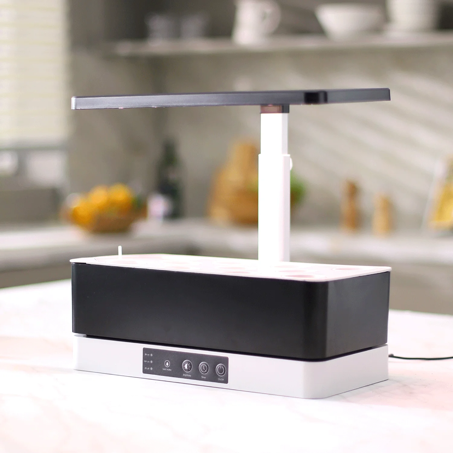 LED Indoor garden kit Harvest Hydroponic growing system 24W Automate Indoor Garden click and grow herb and vegetable garden