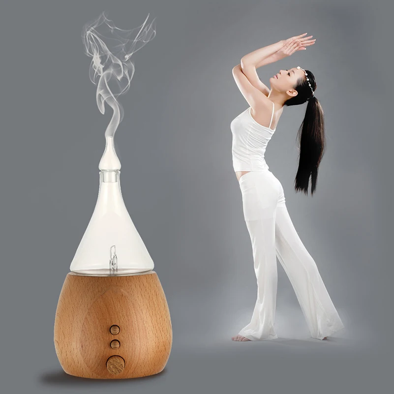 Деревянный диффузор для ароматерапии B2B market, портативный диффузор для ароматерапии nubulizer