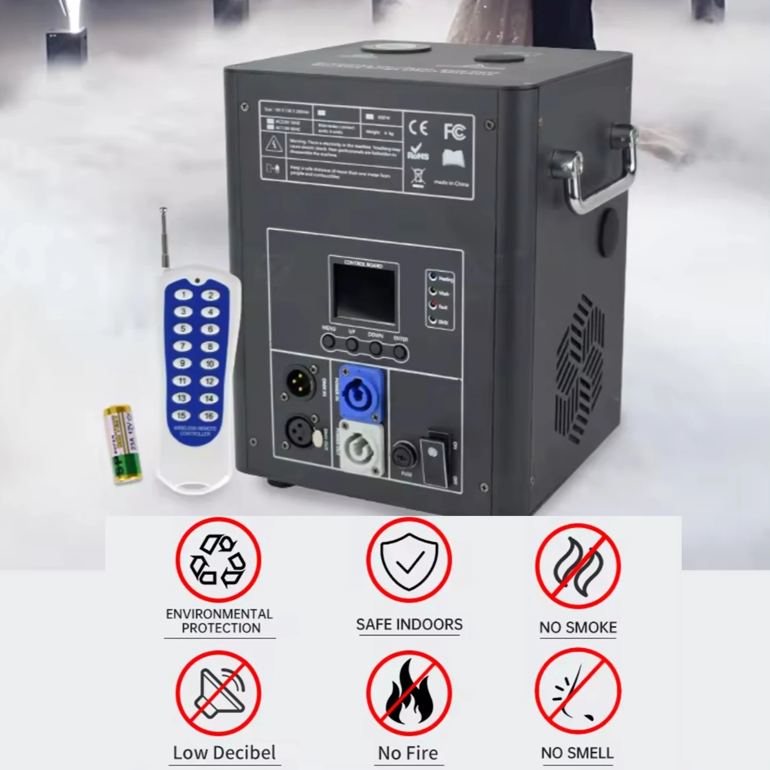 Professional 750W DMX Remote 750 Watt Fireworks Sparkler Fountain Cold Spark Machines for Disco Stage Wedding Party DJ