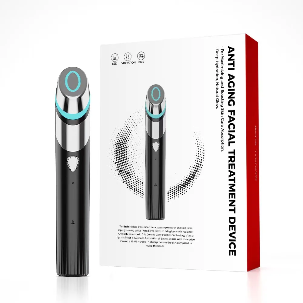 Age-R Booster H Skin Care Facial Glow Booster for Maximizing and Boosting Skin Care Absorption Home Use Beauty Equipment
