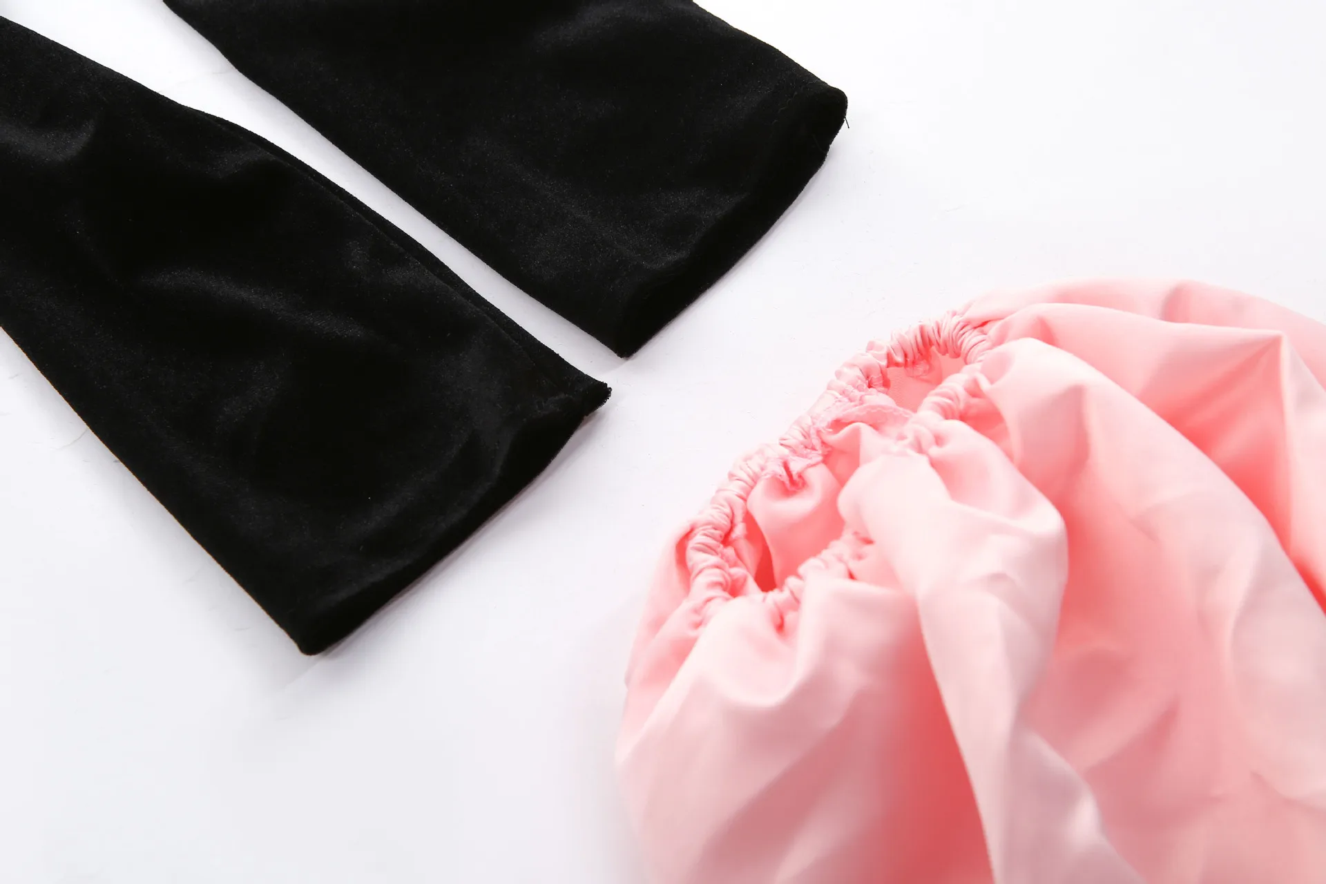 Women off shoulder bodycon mini dress sexy bridesmaid dresses ladies prom dresses with Gloves