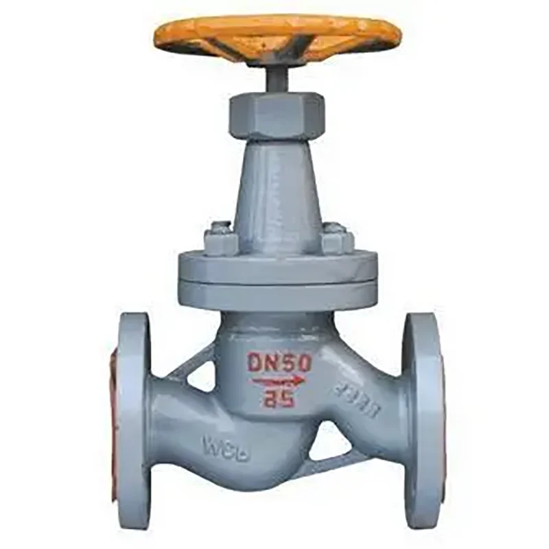 Bellows Seal Flanged Globe Valves High Pressure Cast Steel Globe Valve