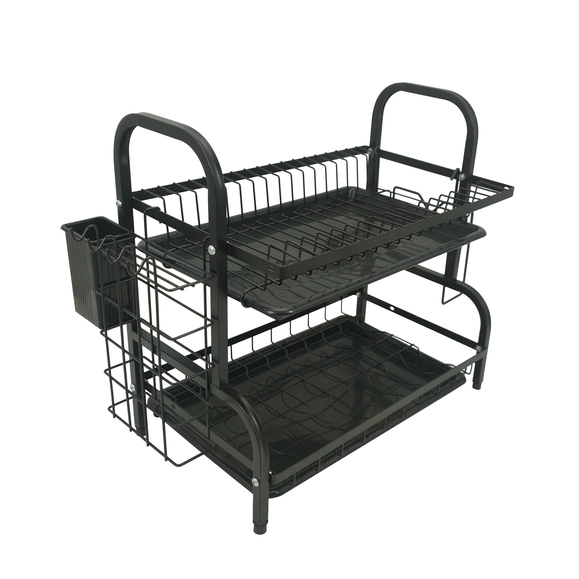 2 tier collapsible dish drying rack - popup and collapse for commercial promotion