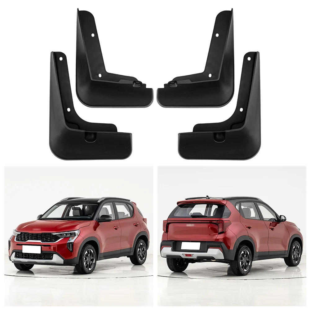 Auto Body Kit Upgrade Car Splash Guards Mud Flaps Mudguard For KIA SONET 2023 2024