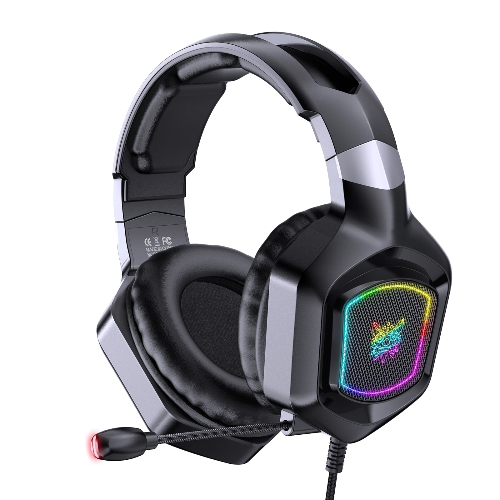 Onikuma X8 Gaming Headset Casque Wired Pc Surround Sound Bass Gamer Headphone With Mic For Playstation 4