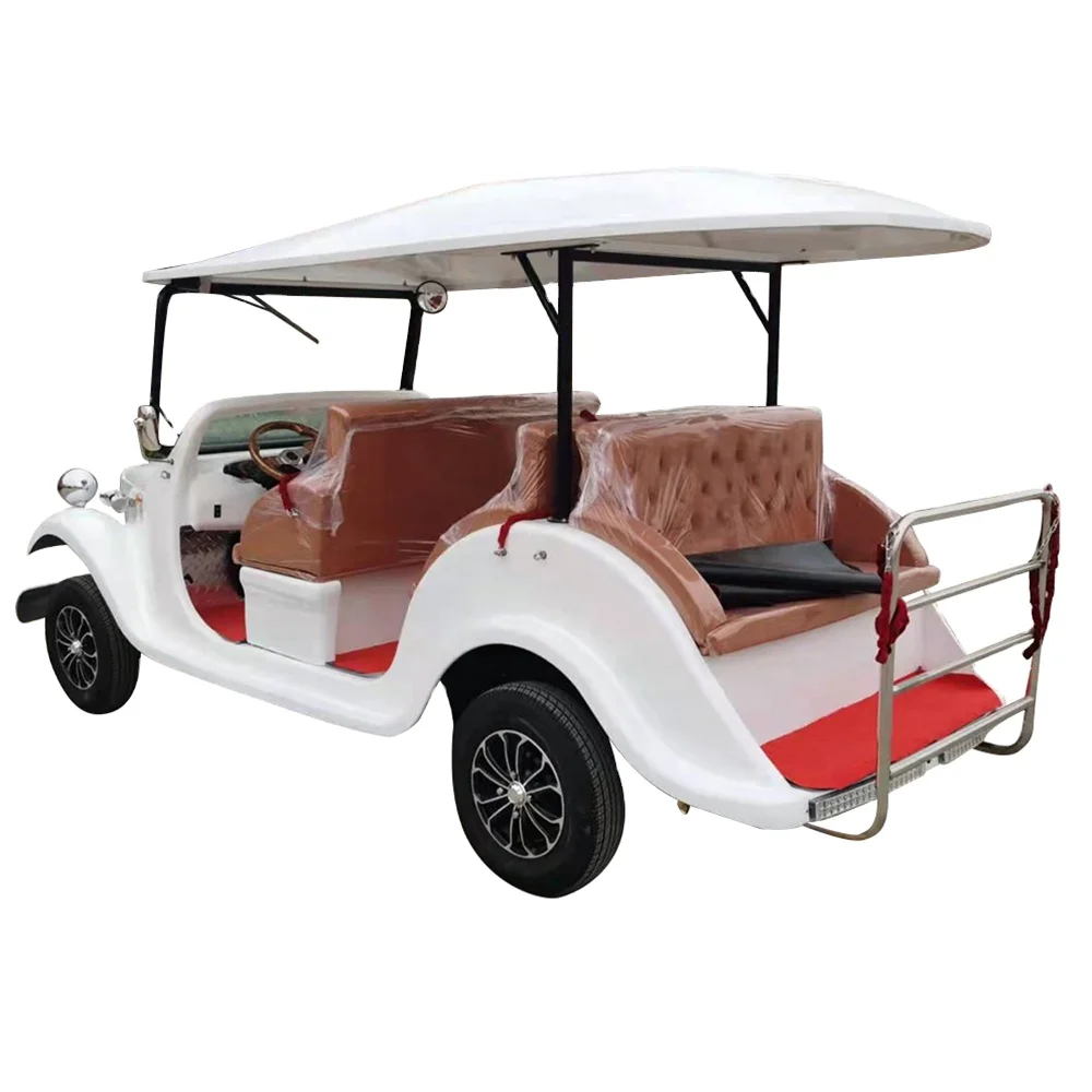 Manufactory Direct Sale Superior Quality Classic Vintage Electric Sightseeing Bus & Car