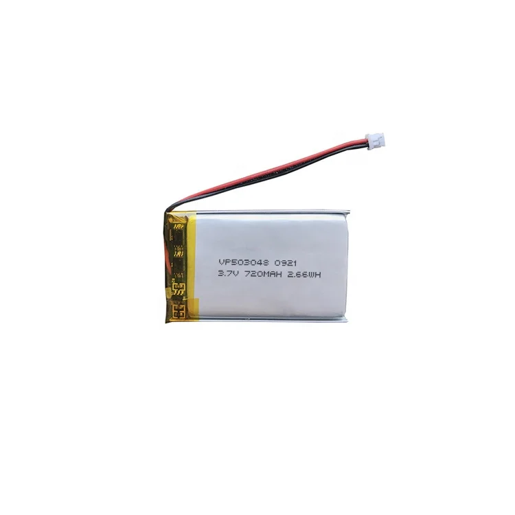 OEM/ODM 3,7 V 720mAh VP503048 перезаряжаемая литий-полимерная батарея для гарнитуры