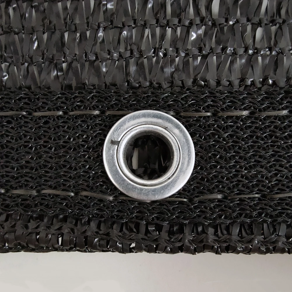 Chinese factory sells outdoor UV protective sunshade net with rubber ring waterproof sunshade net