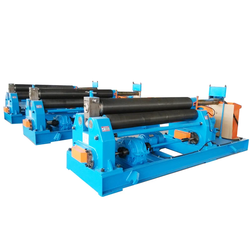 W11-30x2500  Mechanical Three Roller Symmetrical Plate Rolling Machine