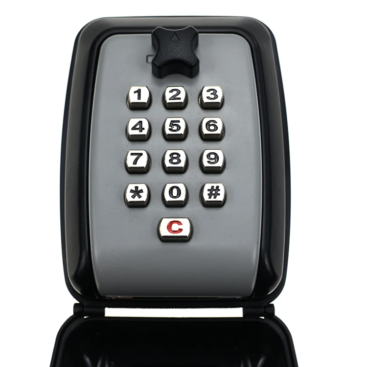 YH1492 11 button combination lock keys cabinet security storage Key Holder Box car key lock box for car window punch button