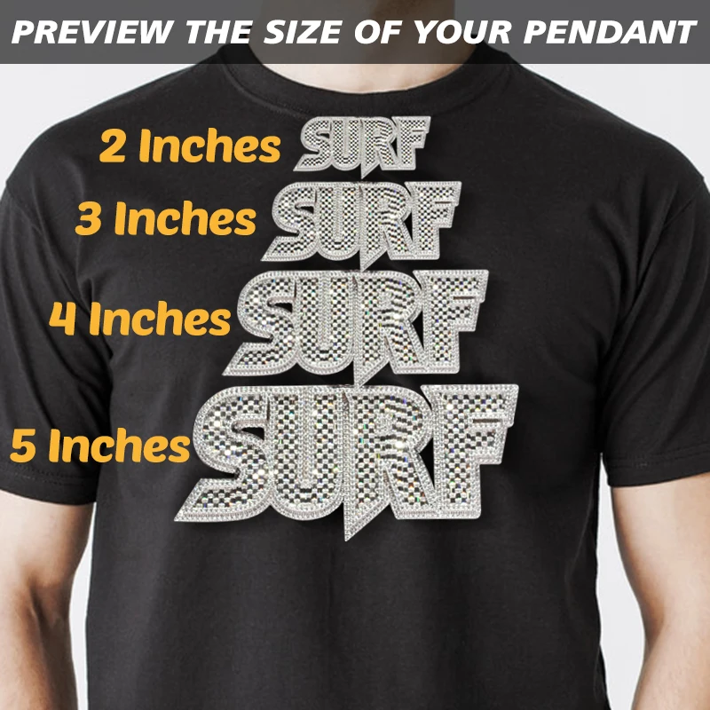 Emerald Cut VVS D Moissanite Pendant 925 Sterling Silver Custom Moissanite Pendant Necklace Pass Diamond Tester