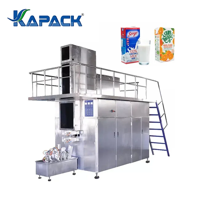 Полностью автоматическая машина для запечатывания молока и напитков KAPACK, 200/500/1000 мл