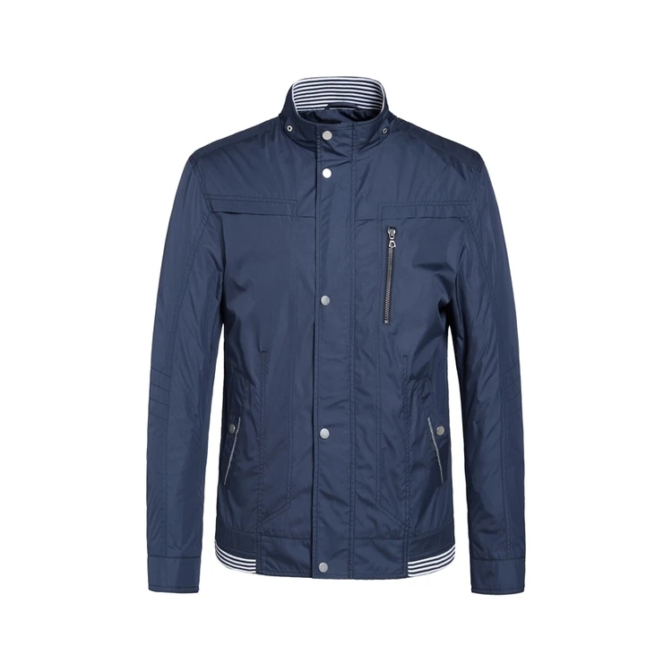 
new pocket tap design classical streetwear mens winter polyester bomber jacket 