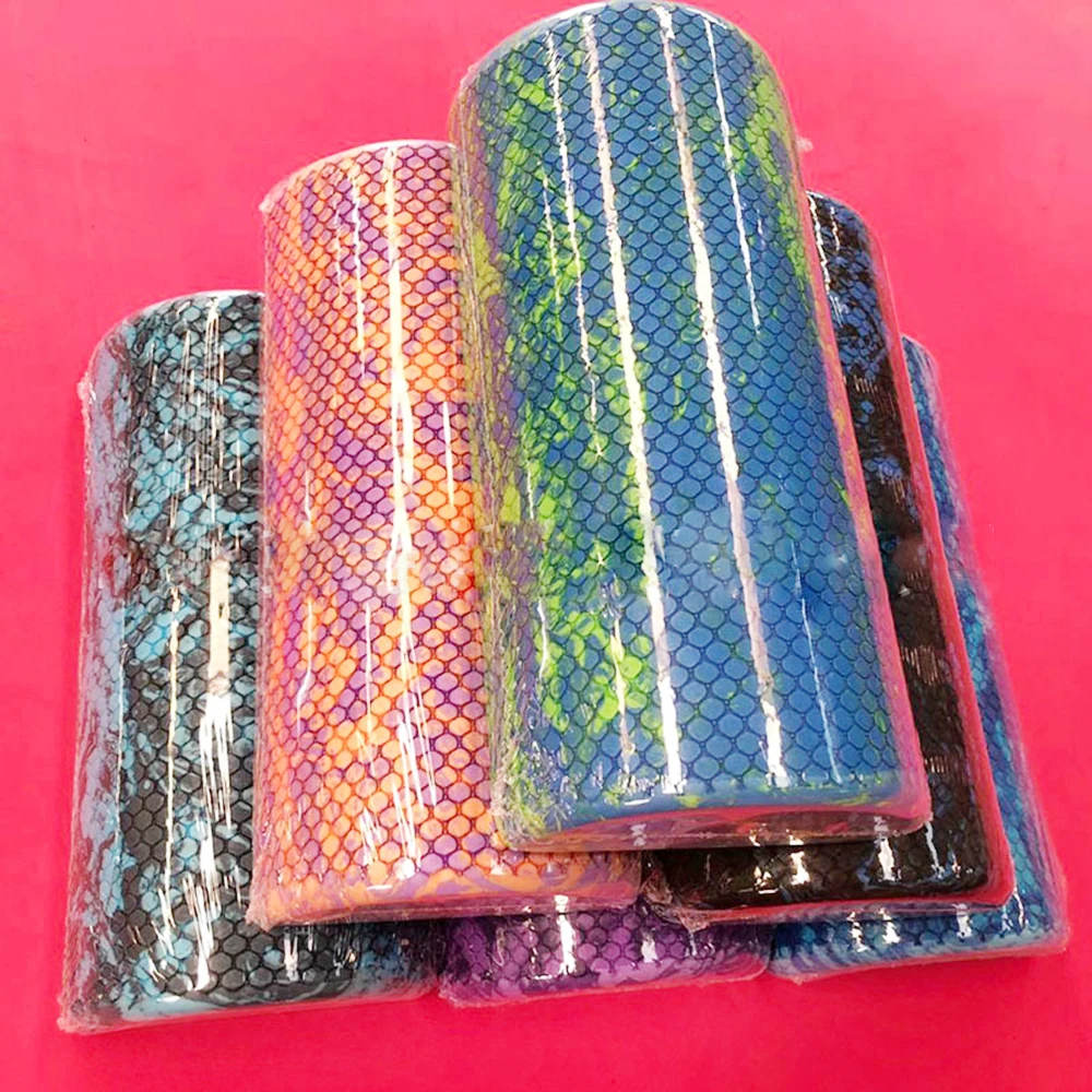 Custom Logo Soft Density Half EVA Foam Roller Physical Therapy Yoga Fitness Pilates Medium Hardness Balance Exercise Foam Roller