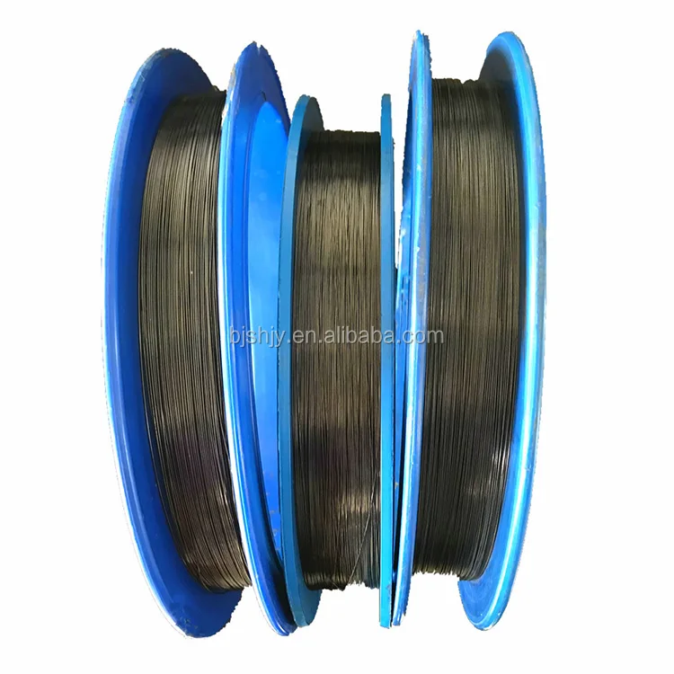 W material vacuum coating heating black tungsten wire price