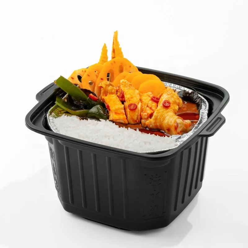 Spicy Chicken Leg Self heating Hot Pot Lazy Self-Cooking Hot Pot Fast Food Hotpot Set for Hiking Picnics