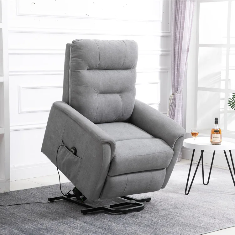 Fabric electric recliner power lift chair for elderly BLC-748