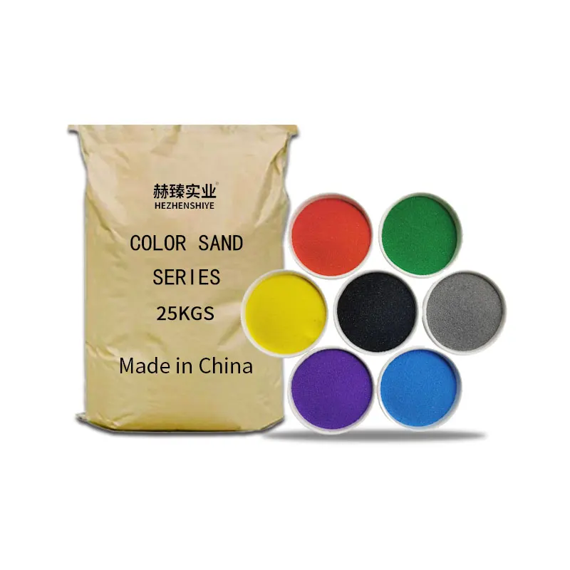 Colored sand use for colorful sand for sea beach DIY color sand painting art