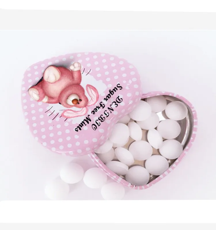 Halal 15g One Tin Sugar Free Mints Candy Factory Customized Packaged Production Sugar Free Mints